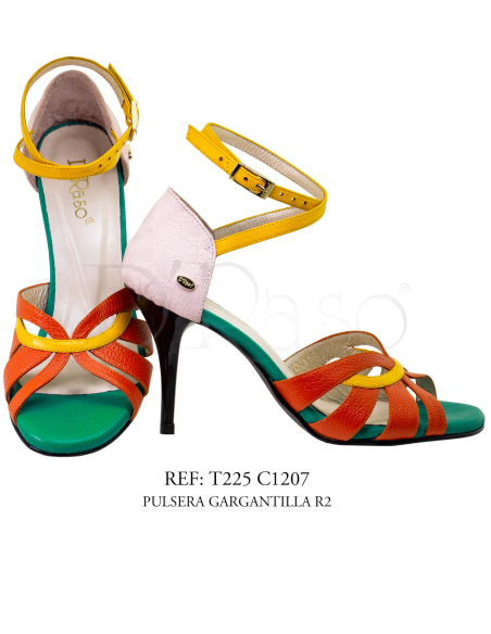 T225 PULSERA GARGANTILLA R2 C1207  / TANGO - SALSA - BACHATA / MUJER (BAJO PEDIDO)