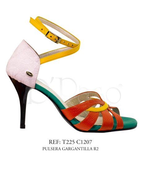 T225 PULSERA GARGANTILLA R2 C1207  / TANGO - SALSA - BACHATA / MUJER (BAJO PEDIDO)