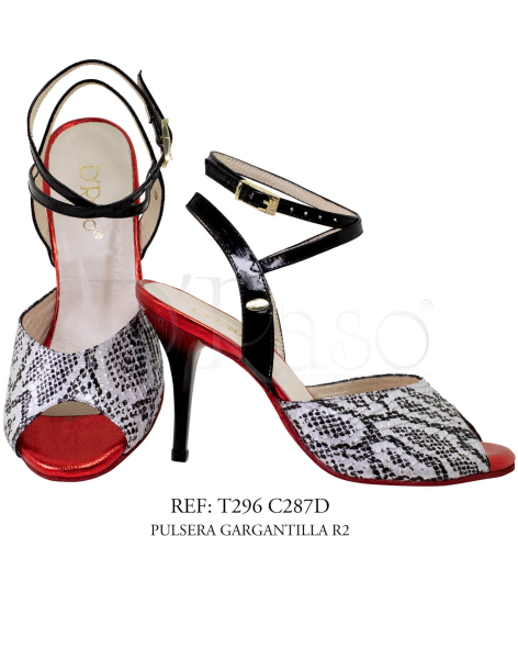 T296 PULSERA GARGANTILLA R2 C287D / TANGO - SALSA - BACHATA / MUJER (BAJO PEDIDO) 2