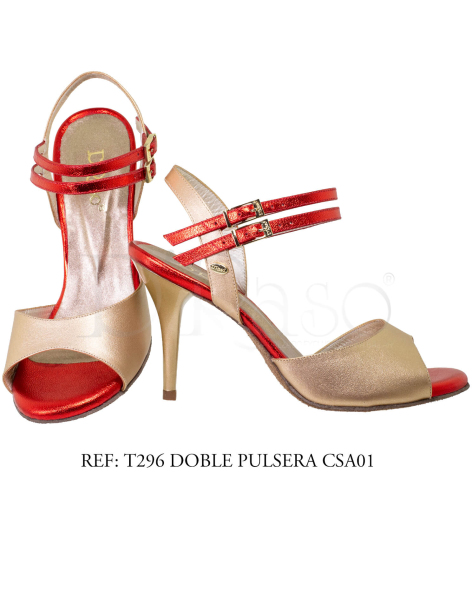 T296 DOBLE PULSERA CSA01 / TANGO - SALSA - BACHATA / MUJER (BAJO PEDIDO) 2