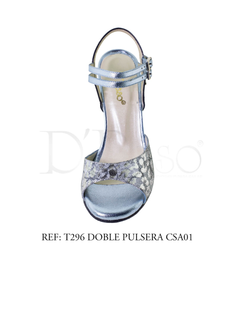T296 DOBLE PULSERA CSA01 / TANGO - SALSA - BACHATA / MUJER (BAJO PEDIDO) 2