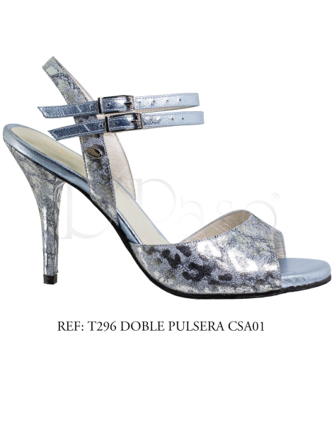 T296 DOBLE PULSERA CSA01 / TANGO - SALSA - BACHATA / MUJER (BAJO PEDIDO)