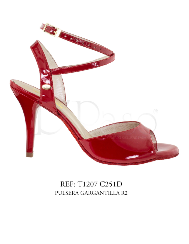 T1207 PULSERA GARGANTILLA R2 C251D / TANGO - SALSA - BACHATA / MUJER (BAJO PEDIDO)
