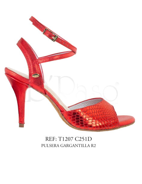 T1207 PULSERA GARGANTILLA R2 C251D / TANGO - SALSA - BACHATA / MUJER (BAJO PEDIDO)