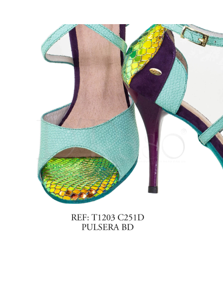 T1203 PULSERA BD C251D / TANGO - SALSA - BACHATA / MUJER (BAJO PEDIDO)