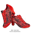 268 LISO PUNTA REDONDA / TANGO - MILONGA / MUJER (BAJO PEDIDO)