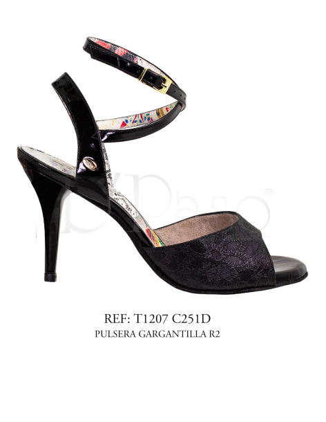 T1207 PULSERA GARGANTILLA R2 C251D / TANGO - SALSA - BACHATA / MUJER (BAJO PEDIDO)