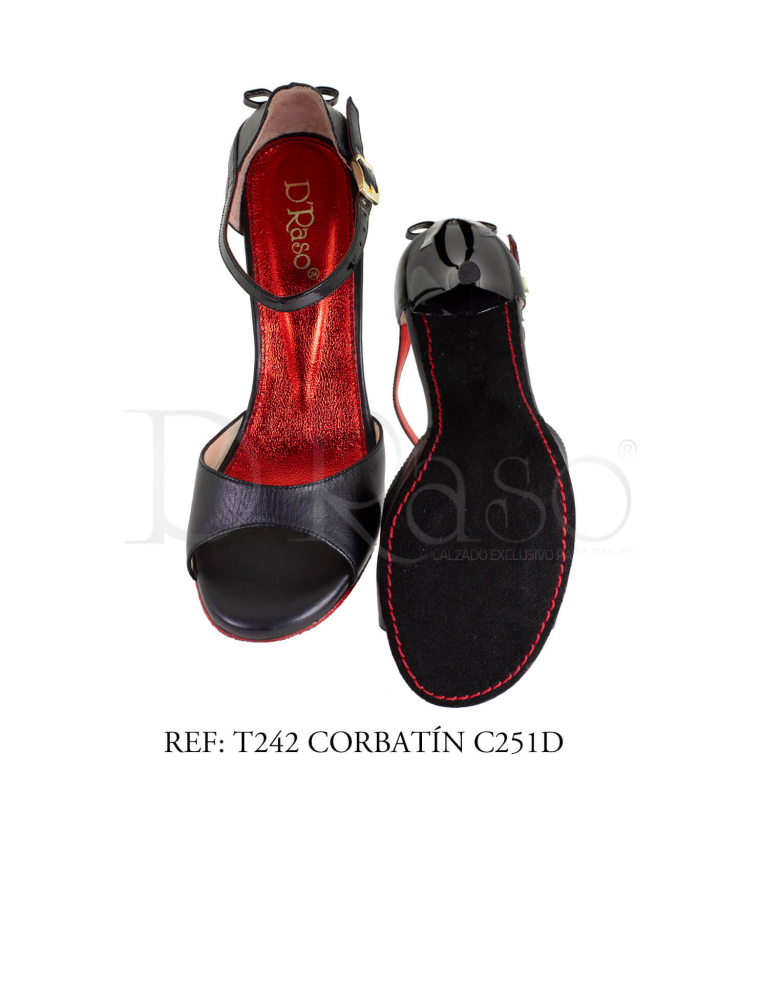 T242 CORBATIN C251D / TANGO - SALSA - BACHATA / MUJER (BAJO PEDIDO)
