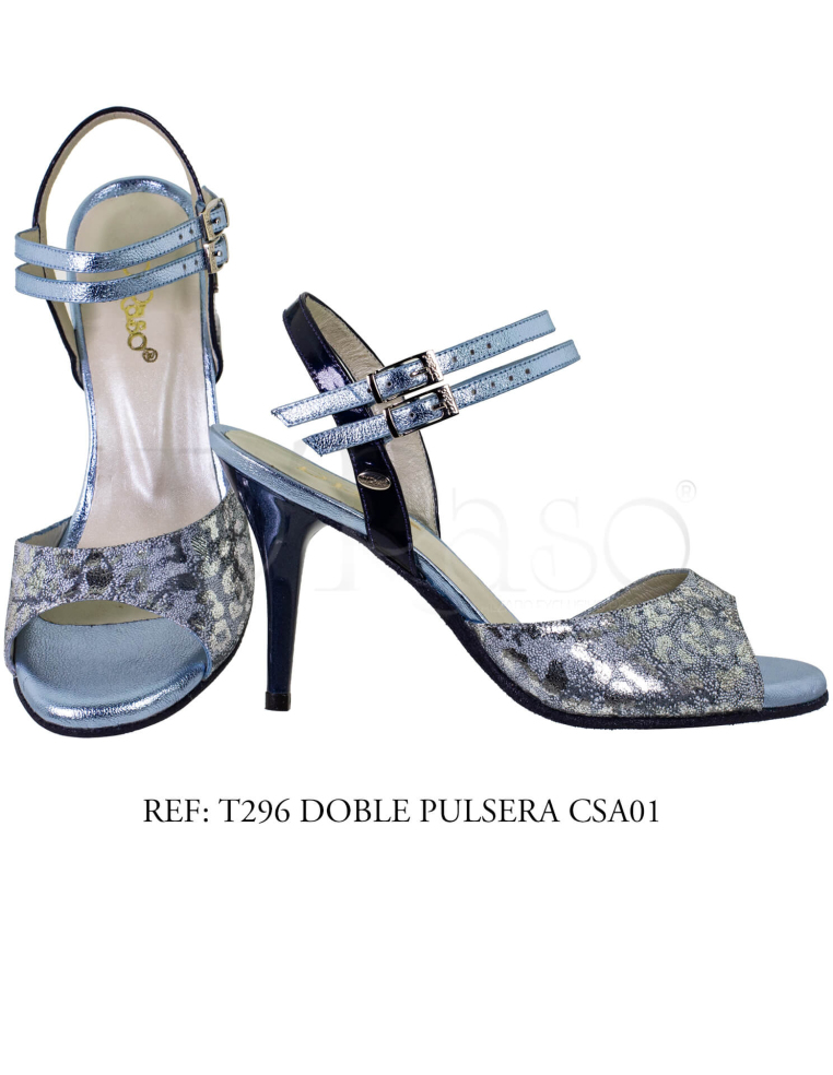 T296 DOBLE PULSERA CSA01 / TANGO - SALSA - BACHATA / MUJER (BAJO PEDIDO)