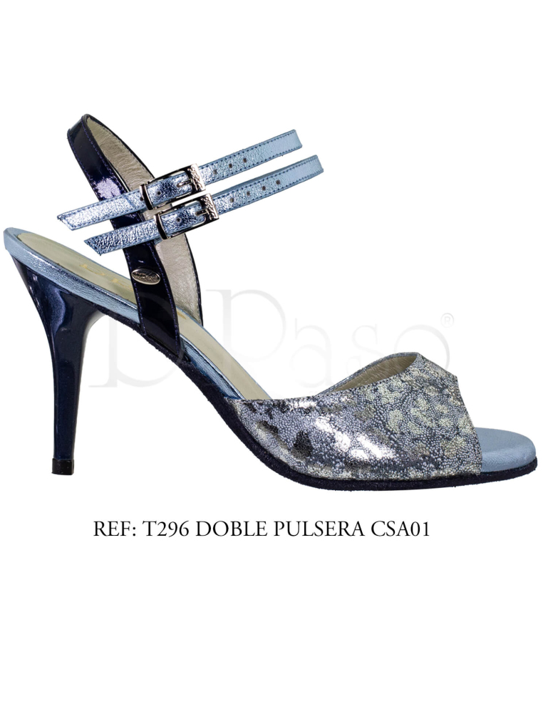 T296 DOBLE PULSERA CSA01 / TANGO - SALSA - BACHATA / MUJER (BAJO PEDIDO)