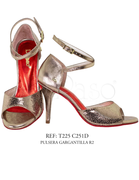 T225 PULSERA GARGANTILLA R2 C251D / TANGO - SALSA - BACHATA / MUJER (BAJO PEDIDO)