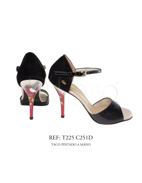 T225 C251D TACO ARTESANAL / TANGO - SALSA - BACHATA / MUJER (BAJO PEDIDO)